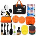 ShinetiX 25 PCS Car Cleaning Kit