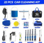 ShinetiX 22 PCS Car Cleaning Kit - Image 3