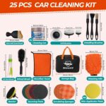 ShinetiX 25 PCS Car Cleaning Kit - Image 3