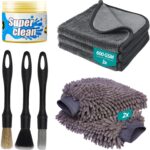 ShinetiX 9 PCS Car Cleaning Kit - Image 4
