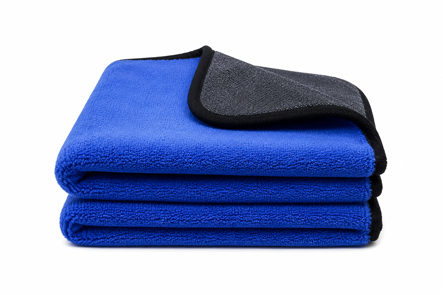 Blue Microfiber main image Microfiber Car Cleaning Towels | 2-Pack - Image 1