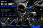 5-Piece Car Detailing Brush Set - Image 9