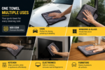 Microfiber Car Wash Towels – 30 × 40 cm | 600 GSM Premium - Image 5