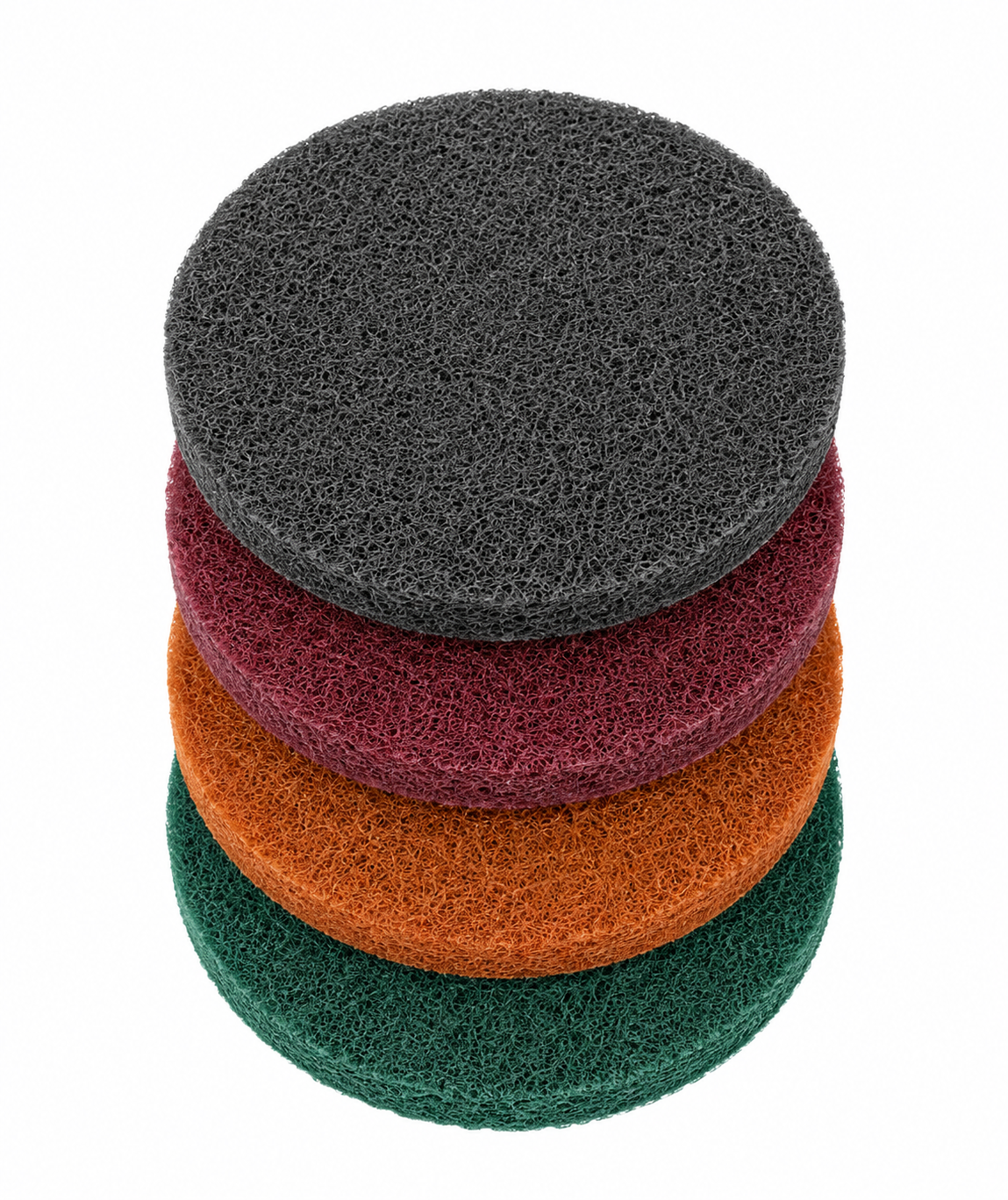 Sourcing Pads-main image 4-Piece Assorted Car Cleaning Scouring Pads - Image 1