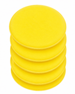 Yellow Car Wax & Polish Applicator Pads – 2-Pack