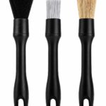 3-Piece Car Detailing Brush Set