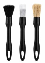 3-Piece Car Detailing Brush Set