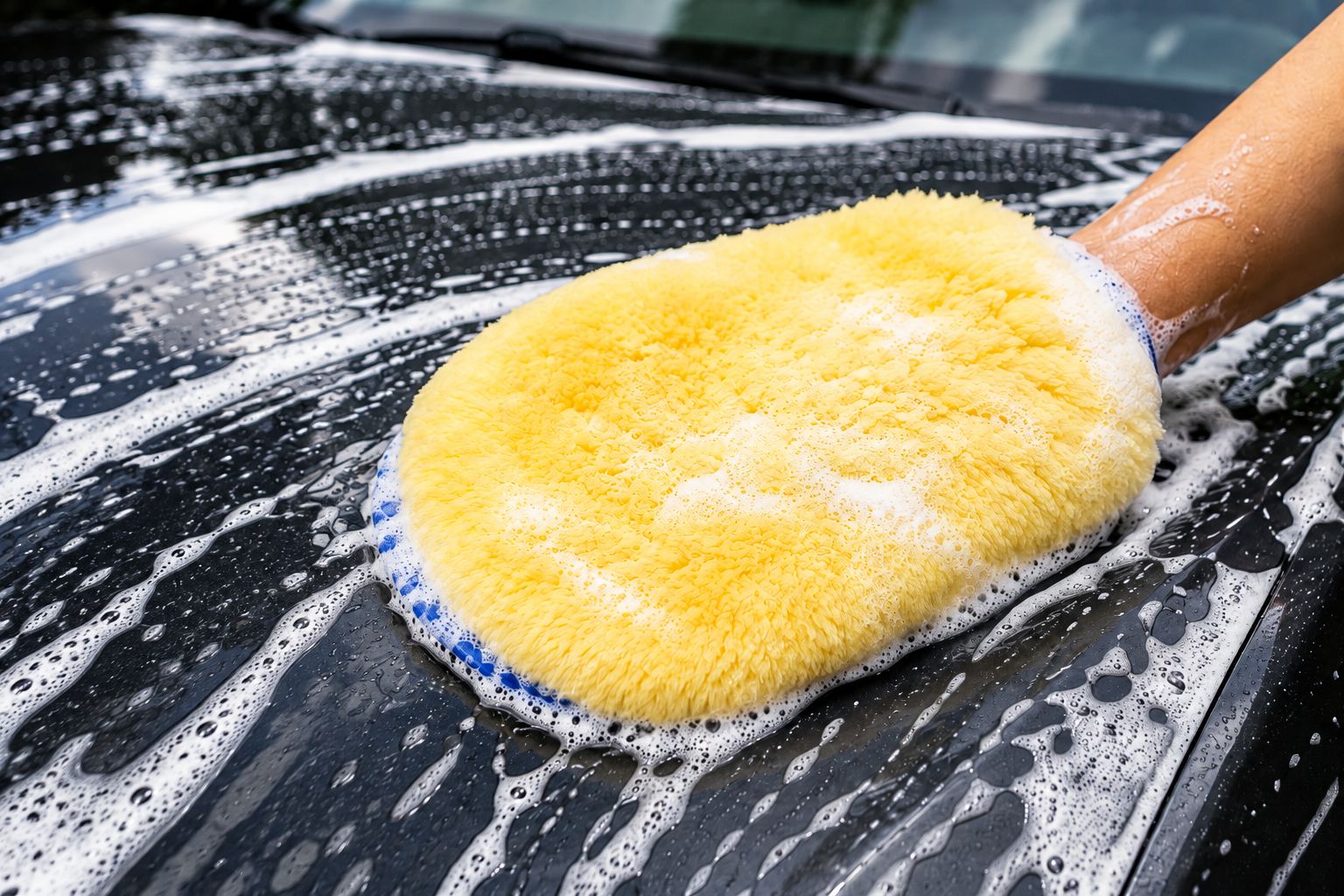WhatsApp Image 2026-09-17 at 9.56.54 PM Microfiber Car Wash Mitt - Image 1