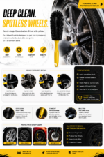 Heavy-Duty Car Tire Cleaning Brush - Image 5
