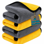 800 GSM Premium Microfiber Car Wash Towels – 30 × 30 cm