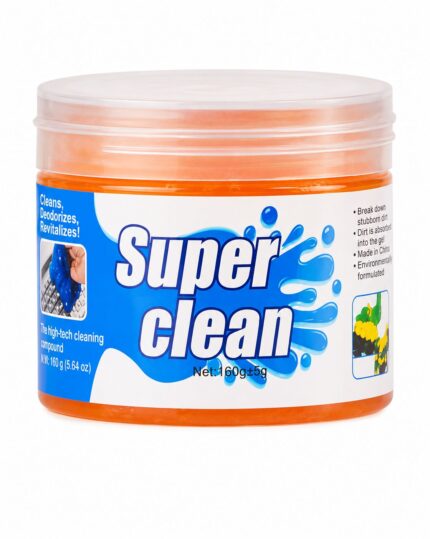 Orange Car Cleaning Gel